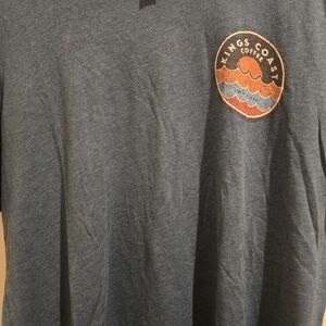 Men's Blue Kings Coast Coffee T-Shirt